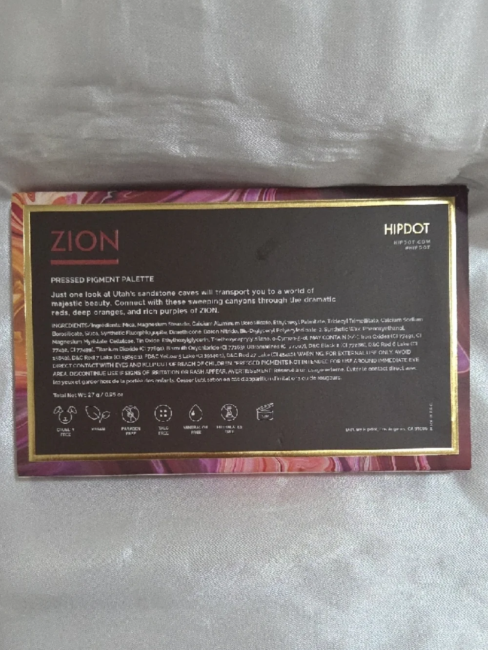 HIPDOT ZION Pressed Pigment Palette